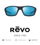 Revo Jasper Matte Black Sunglasses for Men