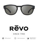 Revo Men's Polarized Zinger Wayfarer Sunglasses