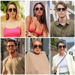 SOJOS Polarized Retro Square Sunglasses for All