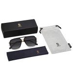 SOJOS Polarized Retro Square Sunglasses for All