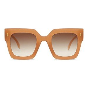 SOJOS Retro Oversized Square Sunglasses for Women