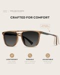 WearMe Pro Polarized Double Bar Sunglasses for All