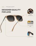 WearMe Pro Polarized Double Bar Sunglasses for All