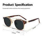 Pedro Vintage Tortoise Black Sunglasses for Men