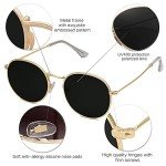 Polarized Round Vintage Sunglasses for All SJ1014