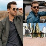 WearMe Pro Polarized Men's Double-Bridge Sunglasses