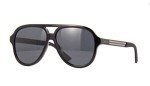 Gucci Black Rectangular Sunglasses, Style 59