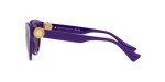 Versace Women’s Purple Frame Sunglasses with Grey Lenses