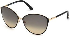 Tom Ford Penelope Rose Gold Round Sunglasses + Kit