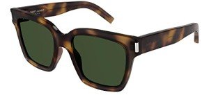 Saint Laurent Brown Frame Unisex Sunglasses, 54MM