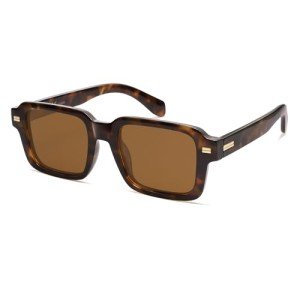 Retro Polarized Square Sunglasses for Men & Women