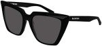 Balenciaga BB0046S Black/Grey Women's Sunglasses