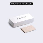 Brown Square UV400 Minimalist Designer Sunglasses