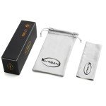 Kursan Stylish Square Black Sunglasses for Everyone