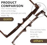 GUVIVI Chic Retro Cat Eye Sunglasses for Women