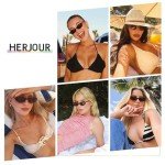 Trendy Retro Oval Cat Eye Sunglasses for Women