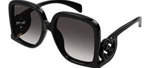 Gucci GG1326S Women's Black/Grey Sunglasses