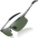 DUCO Men's Polarized Sports Sunglasses - UV Protection