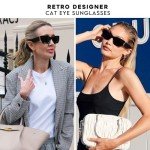 Chic Cat Eye Polarized Sunglasses for Women