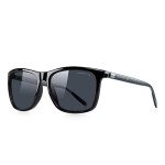 MERRY'S Unisex Vintage Polarized Aluminum Sunglasses