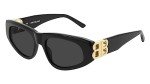 Balenciaga BB0095S Black/Grey Women’s Sunglasses