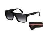 Carrera CA5039/S Black Gradient Rectangular Sunglasses + Eyewear Kit