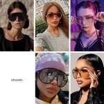 Chic Oversized UV400 Sunglasses for Men & Women