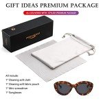 Chic Tortoise Oversized Cat Eye Sunglasses