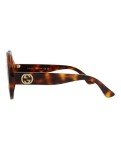 Gucci Havana/Brown Lens Sunglasses GG0319S 52mm