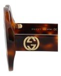 Gucci Havana/Brown Lens Sunglasses GG0319S 52mm