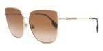Burberry BE 3143 Alexis Gold Brown Sunglasses