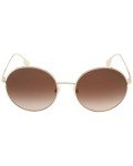 Burberry Round Sunglasses with Brown Gradient Lens