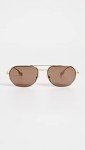 Burberry Henry Sunglasses - Light Gold/Black Red