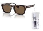 Burberry BE4403 Rectangular Sunglasses for Men + Eyewear Kit
