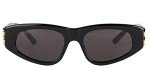 Balenciaga BB0095S Black/Grey Women’s Sunglasses