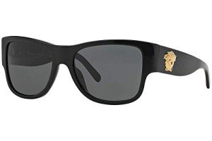 Versace VE4275 Black and Gold Sunglasses