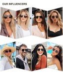 SOJOS Retro Polarized Oversized Square Sunglasses