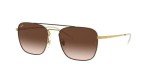 Ray-Ban RB3588 Brown Gradient Square Sunglasses