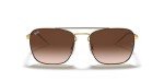 Ray-Ban RB3588 Brown Gradient Square Sunglasses