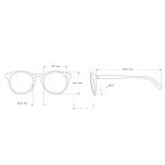 Sunski Dipsea Polarized Recycled Sunglasses - Champagne/Brown