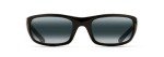 Maui Jim Stingray Polarized Wrap Sunglasses - Gloss Black