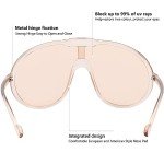 Chic Oversized UV400 Sunglasses for Men & Women