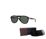 Persol PO0649 Black Aviator Sunglasses with Eyewear Kit