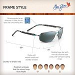 Maui Jim Kahuna Polarized Rectangular Sunglasses