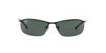 Ray-Ban RB3183 Matte Black Rectangular Sunglasses