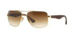 Ray-Ban RB3483 Gold Square Sunglasses for Men