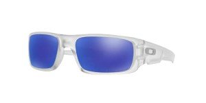 Oakley Crankshaft Polarized Sunglasses - Matte Clear/Violet