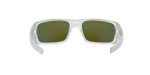 Oakley Crankshaft Polarized Sunglasses - Matte Clear/Violet