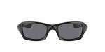 Oakley Fives Squared Rectangular Sunglasses - Black/Grey
