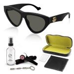 Gucci GG1333S Cat-Eye Designer Sunglasses for Women